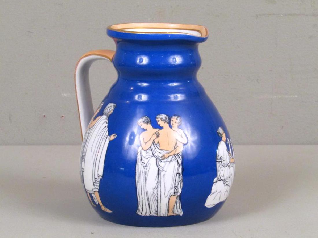 Staffordshire Ceramic Pitcher (1 of 5)