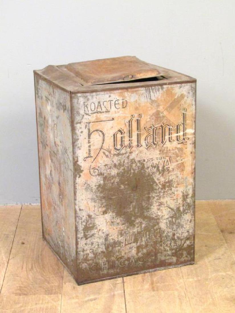 Vintage Large Coffee (Java) Bin (1 of 6)