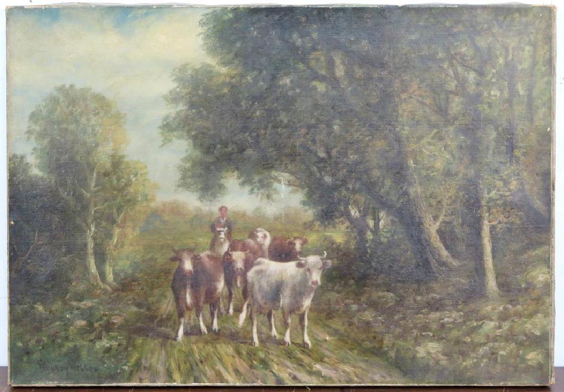 Wesley Webber (1841 - 1914) - Oil on Canvas (1 of 5)