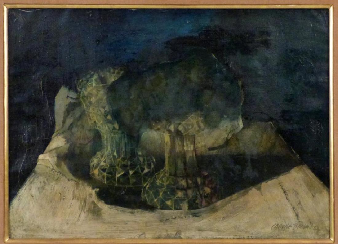 Carlyle Brown (American, 1920-1963)-Oil on Canvas (1 of 5)