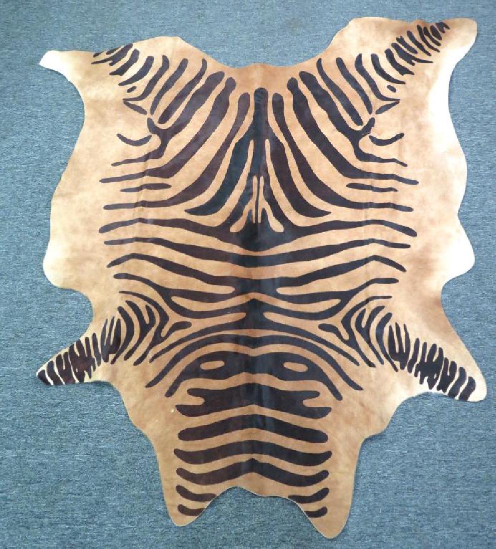 Cow Hide Rug- 6'2" X 6'6" (1 of 3)