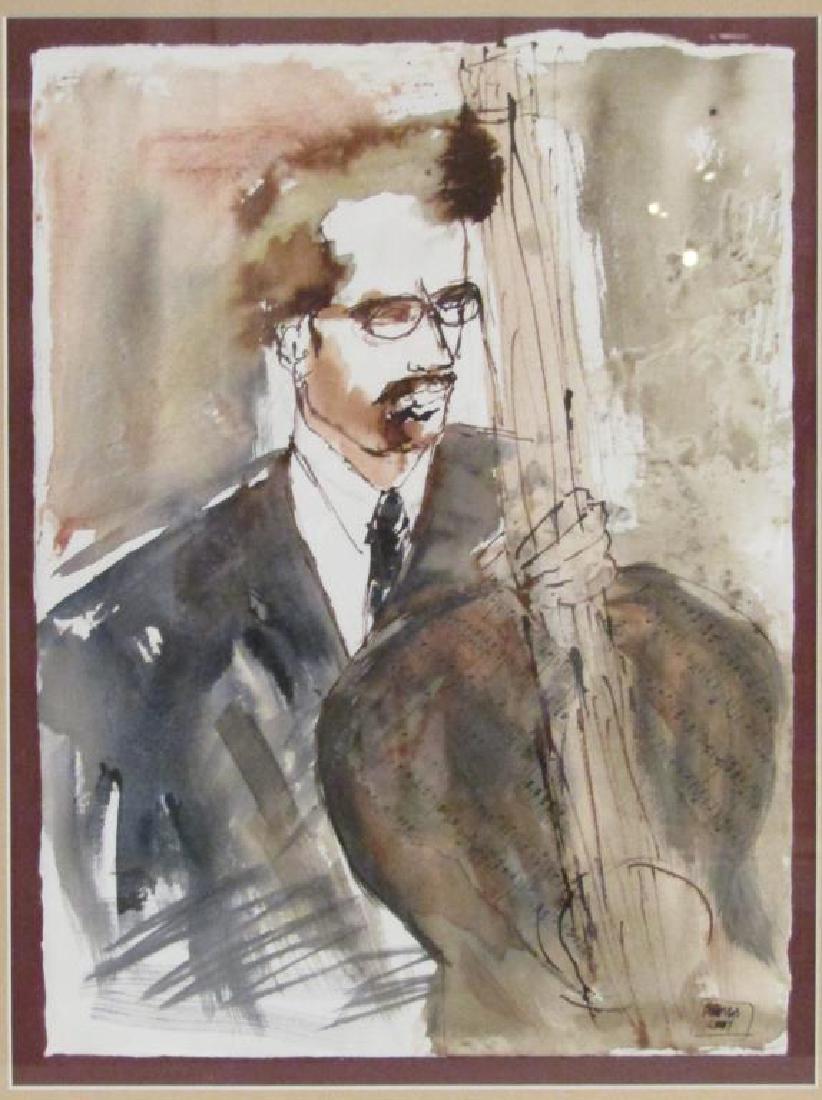 Signed Illegibly - Mixed Media (1 of 5)