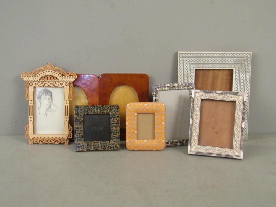 8 Assorted Picture Frames (1 of 2)