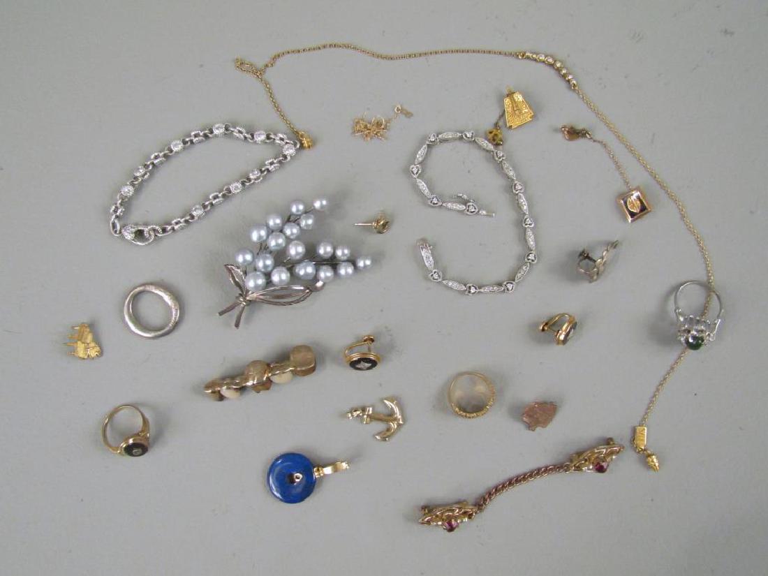 Assorted Sterling, Gold, Etc. Jewelry (1 of 7)
