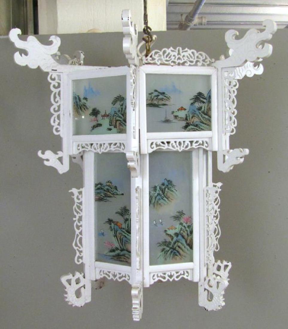 Chinese Style Multiple Light Lantern Fixture (1 of 8)