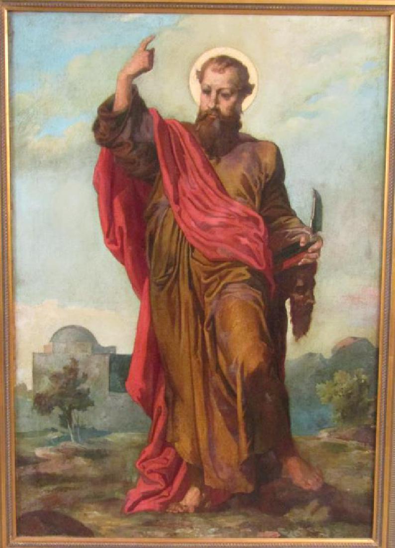 Unsigned - Antique Oil on Canvas (1 of 9)