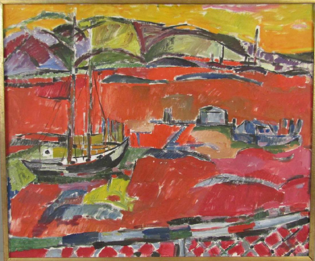 Judyta Sobel (Polish 1924 - 2012) - Oil on Canvas (1 of 8)