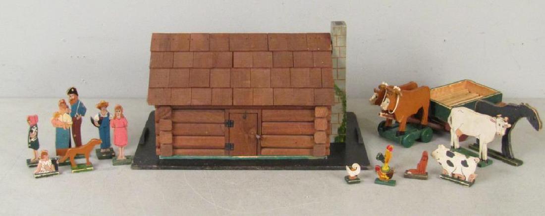 American Log Cabin Family Set Model (1 of 6)