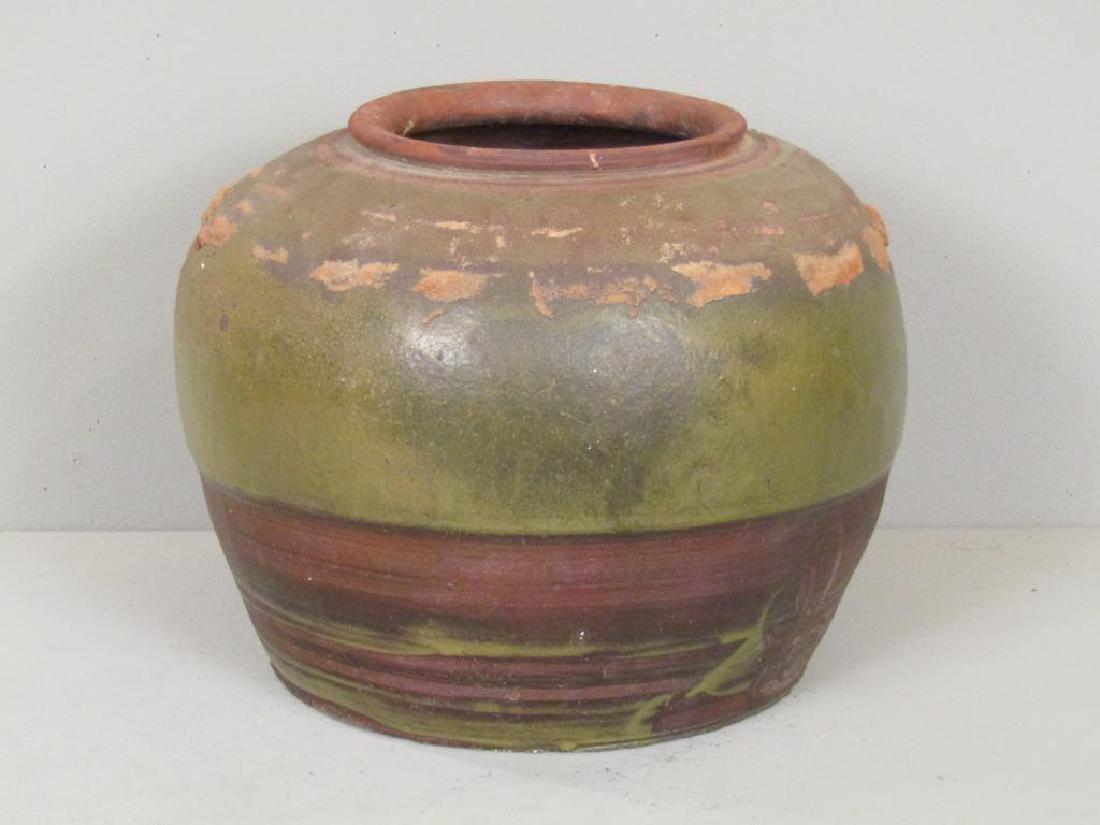 2 Glazed Stoneware Vases (1 of 8)