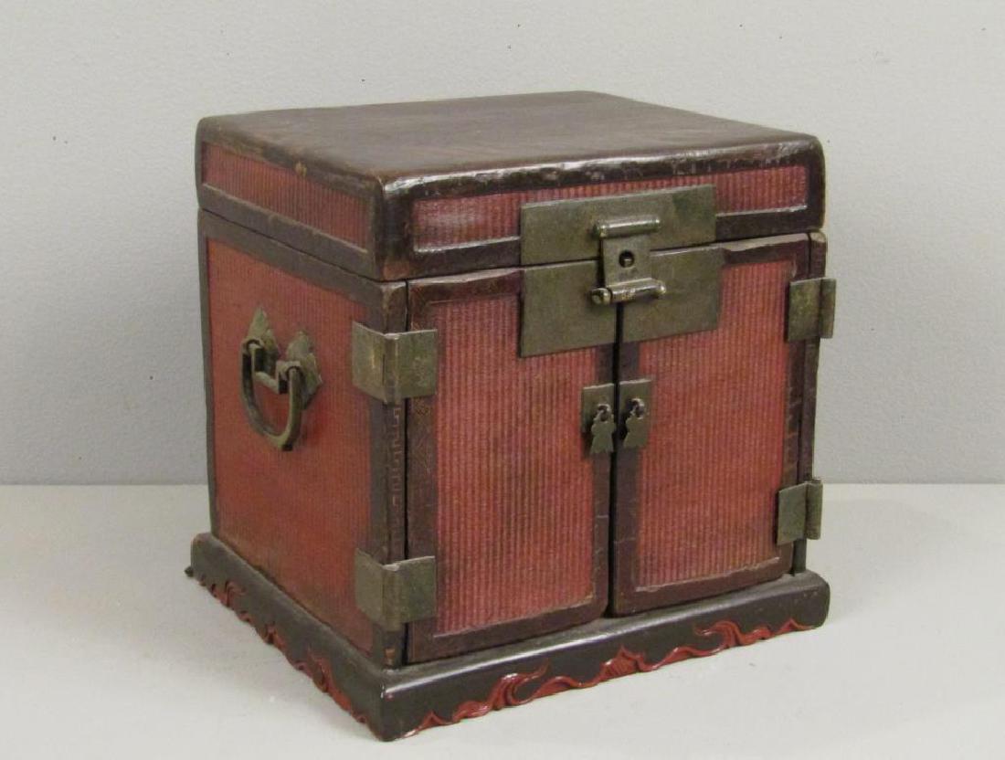 Antique Chinese Tabletop Chest (1 of 4)