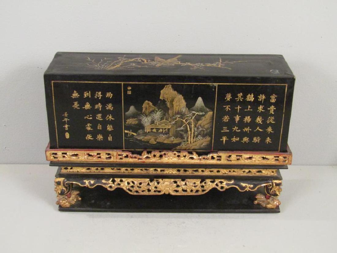 Antique Chinese Encased Stand (1 of 8)