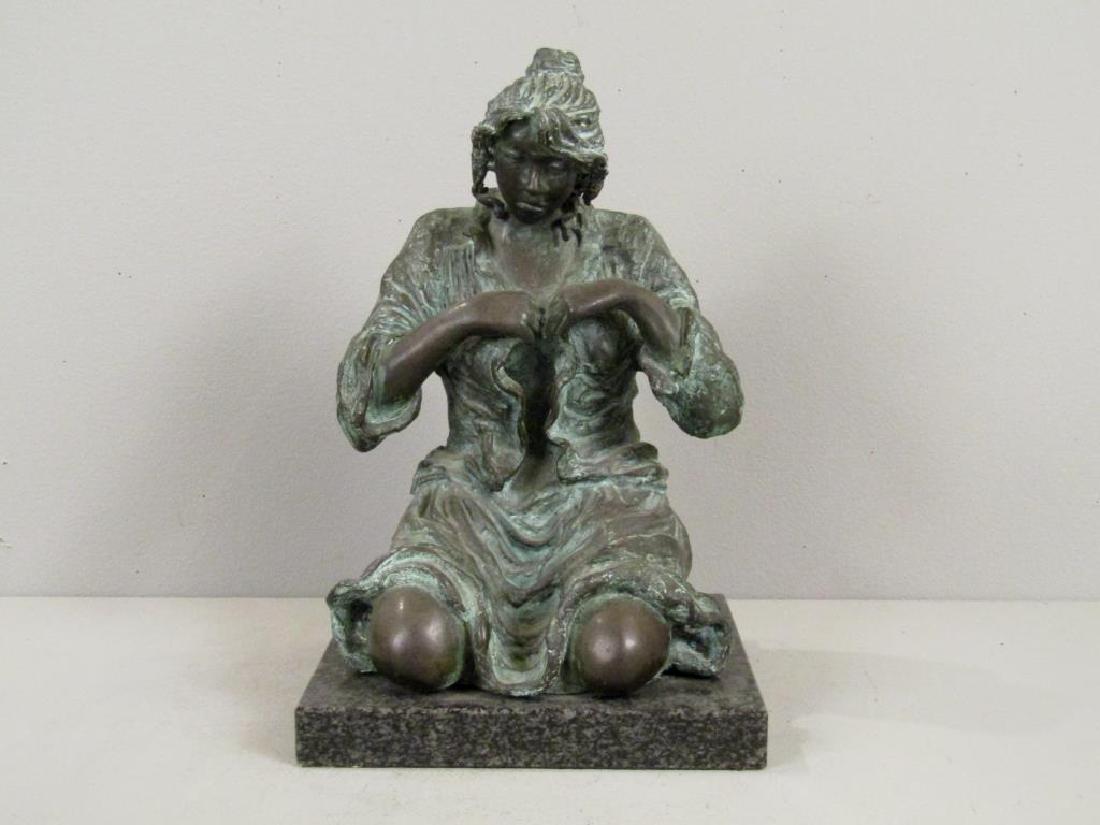 Signed Illegibly - Bronze (1 of 6)