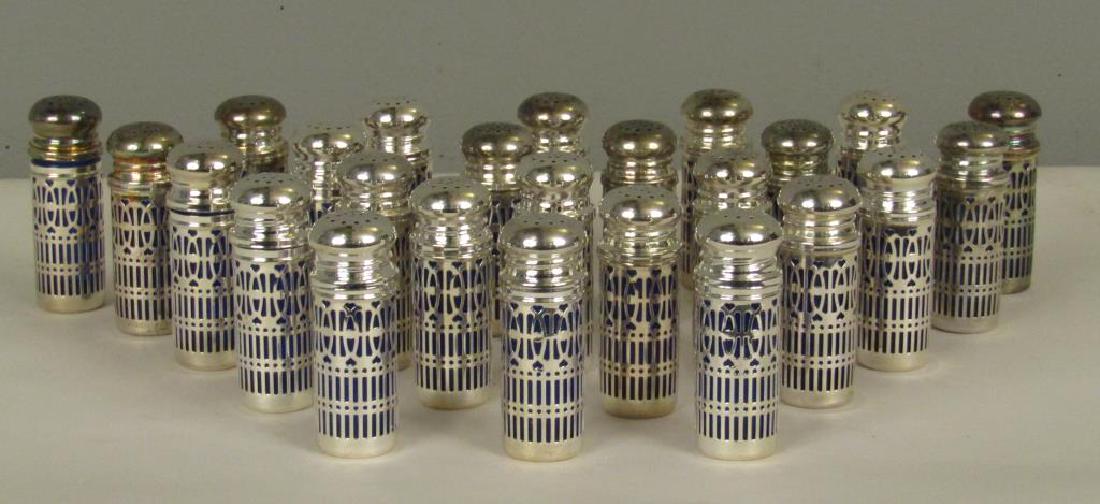 Set of 24 Silver Plated Shakers (1 of 3)