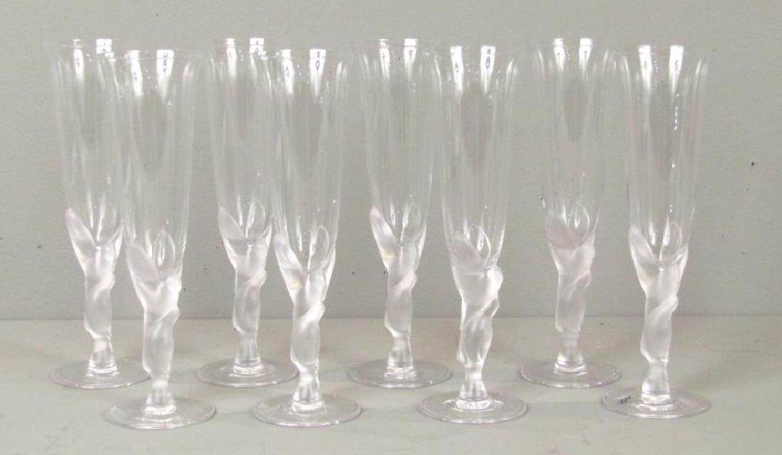 Set of 8 Faberge Champagne Stems (1 of 4)