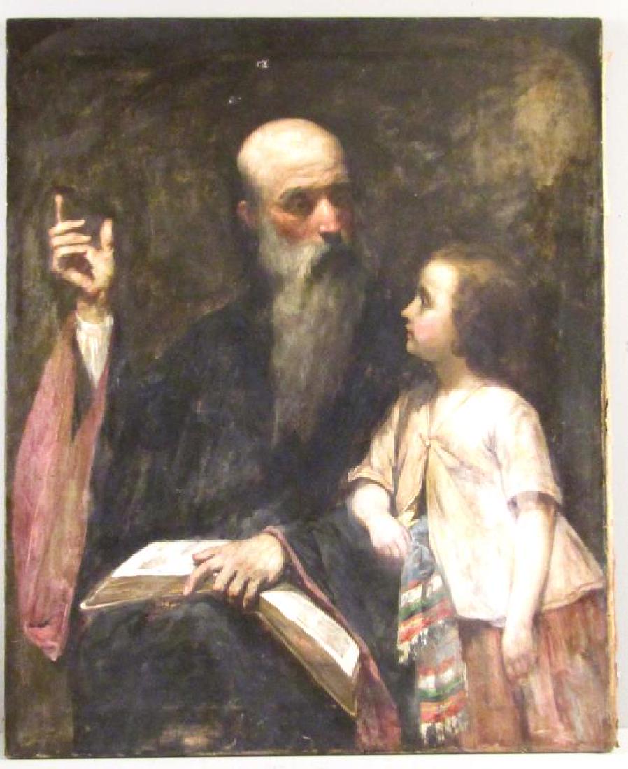 Unsigned - Antique Oil on Canvas (1 of 7)