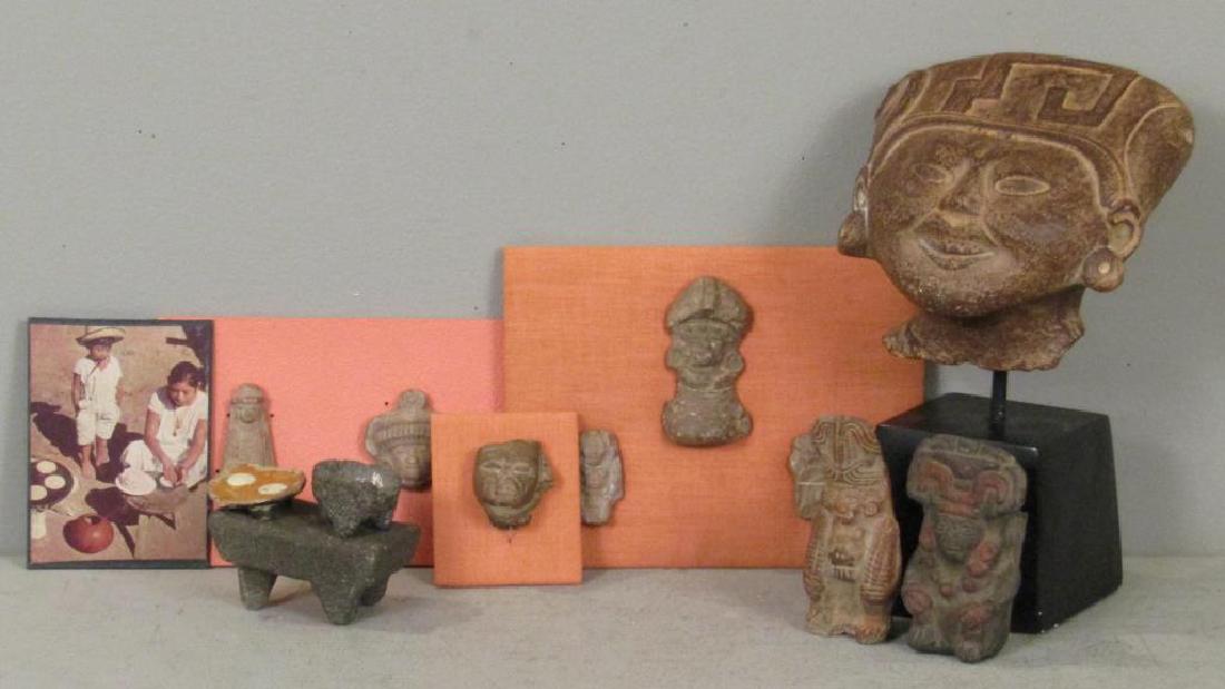 Assorted Mexican Terracotta Figures (1 of 8)