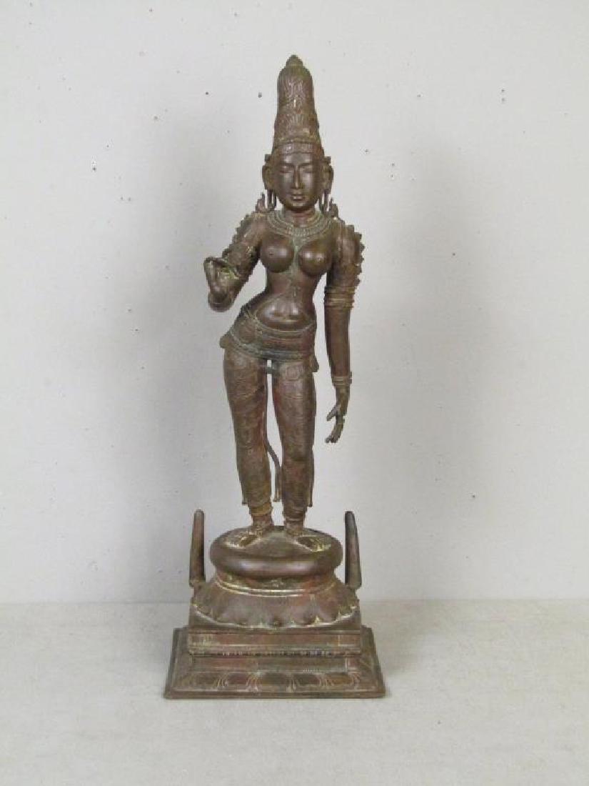 Indian Bronze Standing Figure *** (1 of 10)