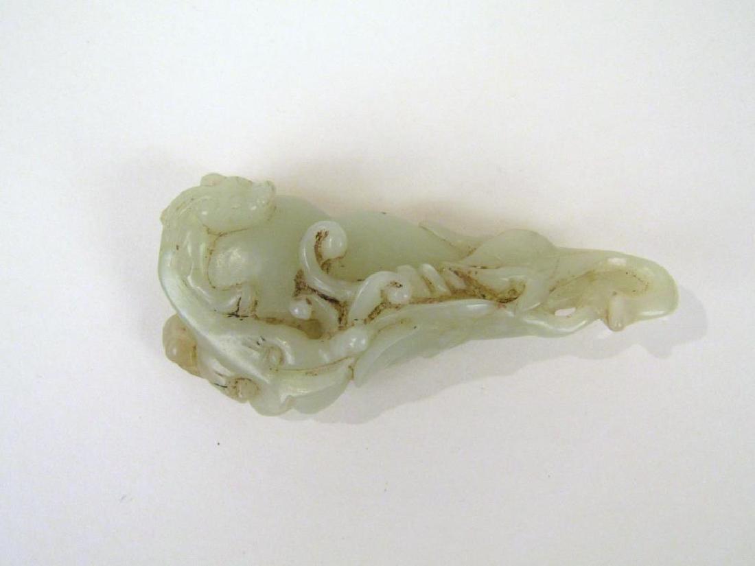 Chinese Carved Jade Toggle (1 of 8)