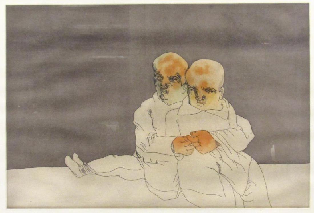 Signed Illegibly - Lithograph (1 of 5)