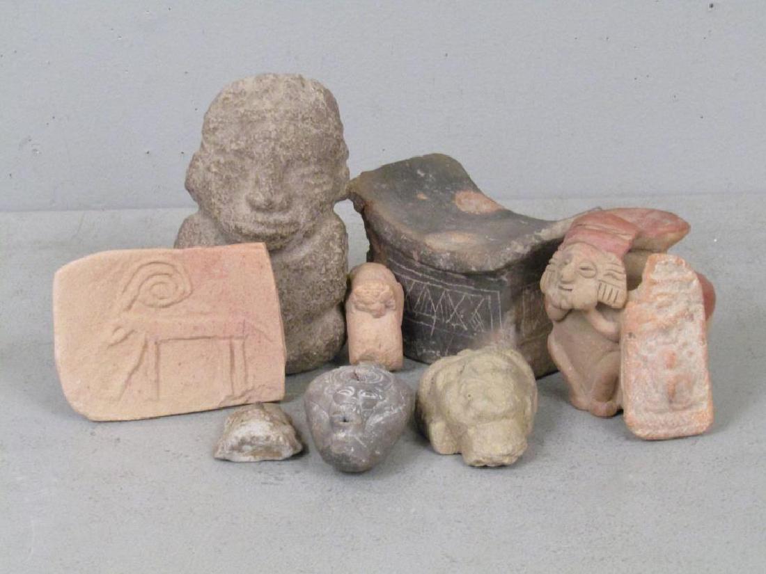 Assorted Tibetan Stone, Pottery  Articles (1 of 7)
