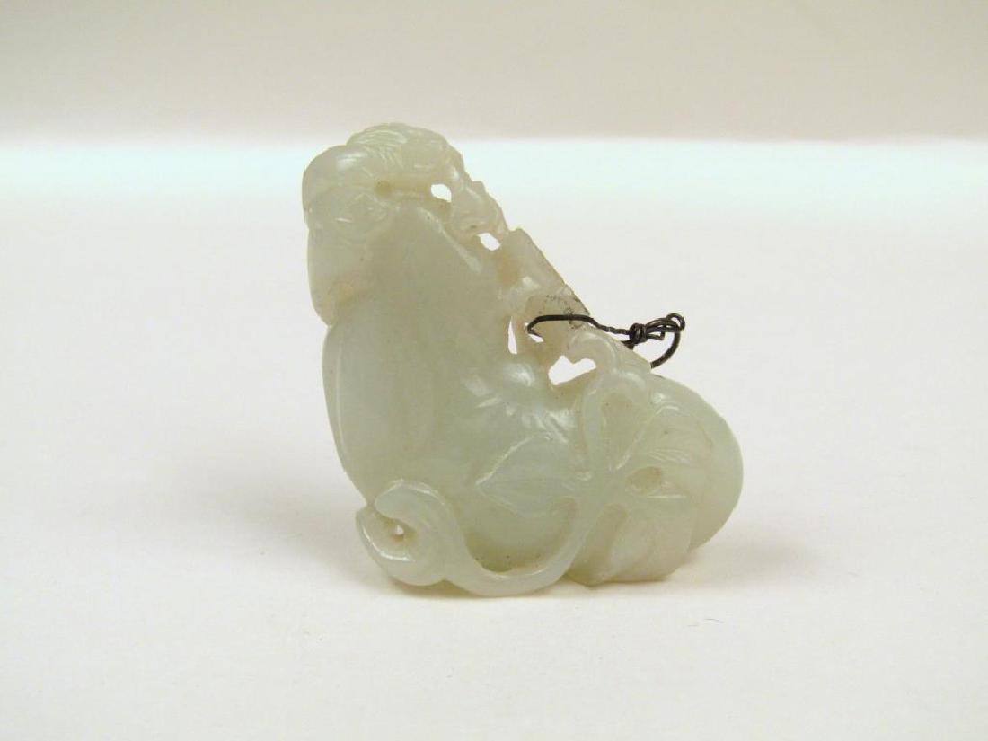 Carved Chinese Jade Toggle (1 of 6)