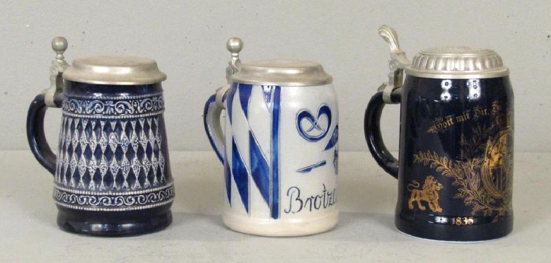 3 German Beer Steins (1 of 11)