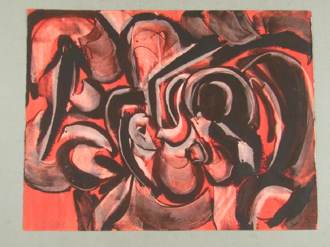 Signed Illegibly - Watercolor on Paper (1 of 3)