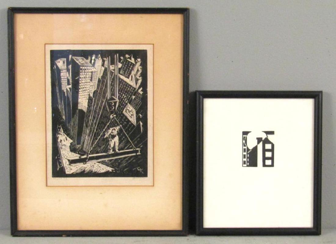 2 Art Deco Prints (1 of 8)