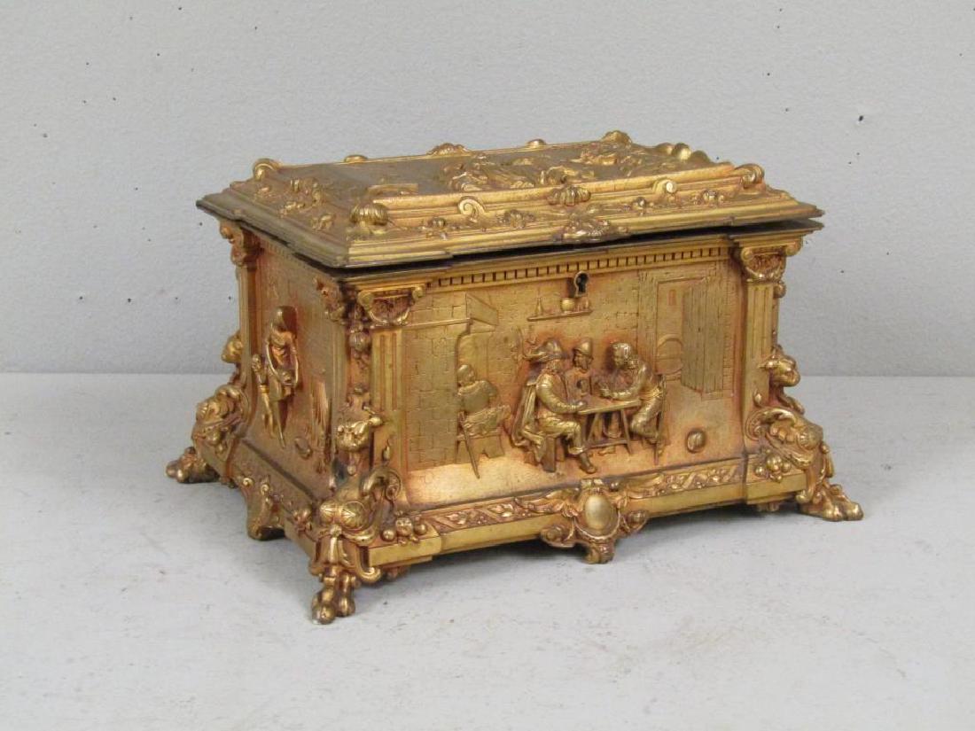 French Bronze Jewelry Box (1 of 7)