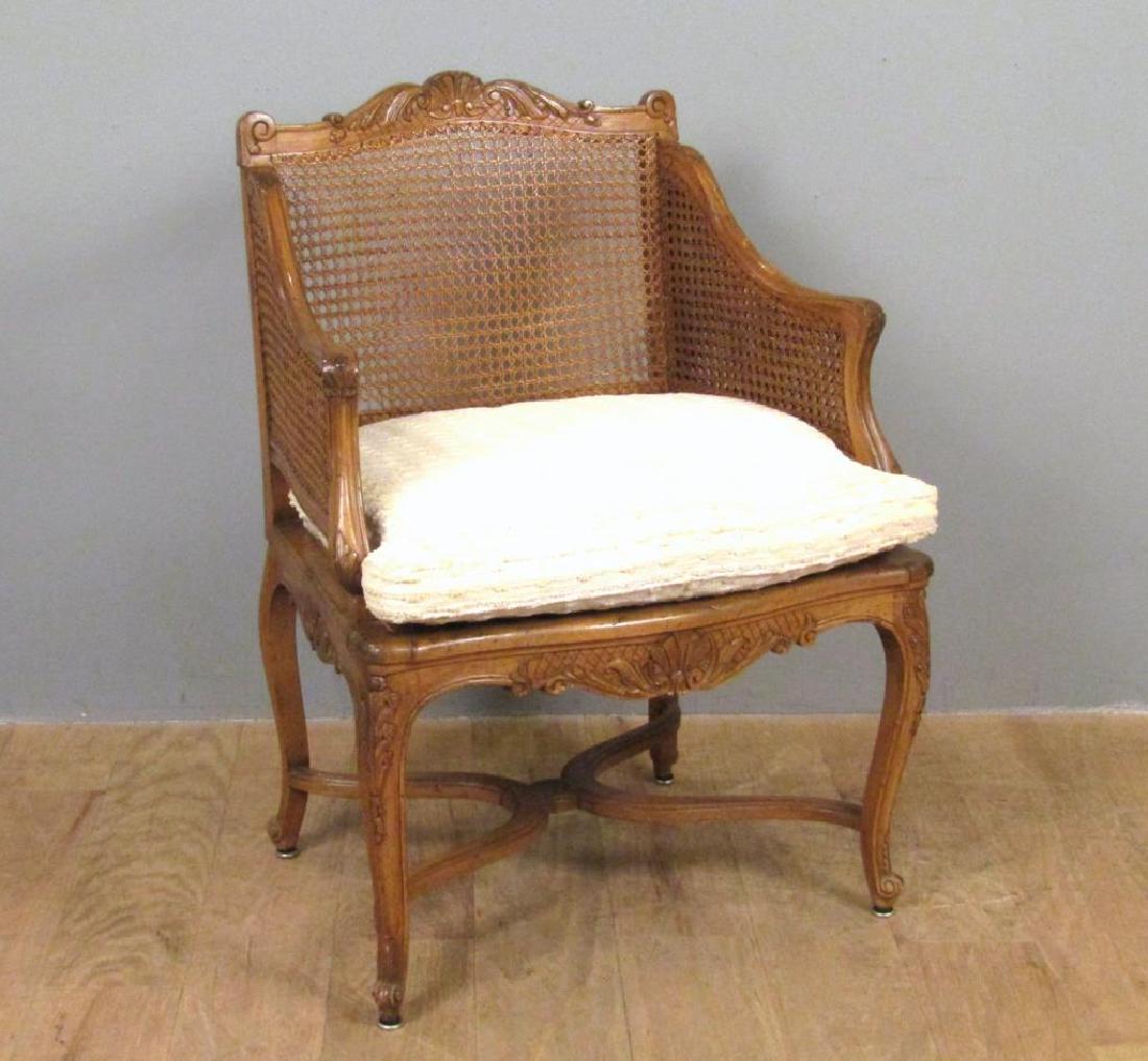 Regence Style Caned Armchair (1 of 5)