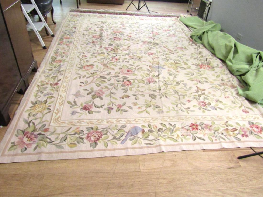 Large Needlepoint Carpet in Aubusson Style (1 of 8)