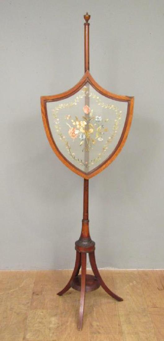 Antique Regency Fire Screen Stand (1 of 7)