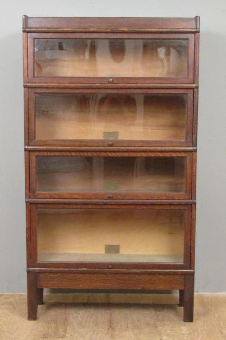 Globe-Wernicke Oak Lawyers' Bookcase (1 of 5)