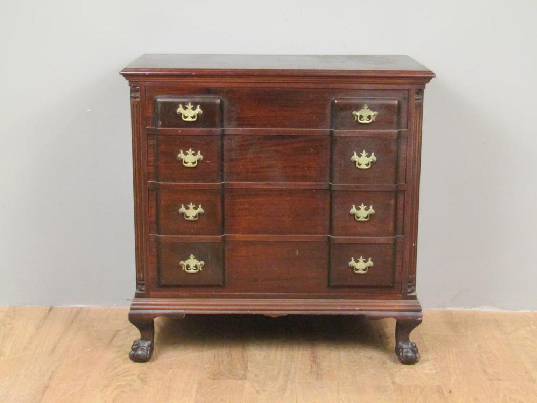 Chippendale Style Block Front Chest (1 of 6)