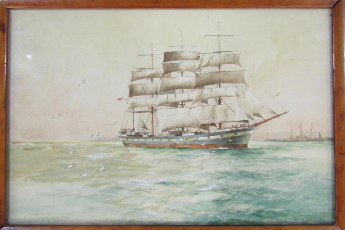 William Birchall (1884 - 1941) - Watercolor (1 of 7)