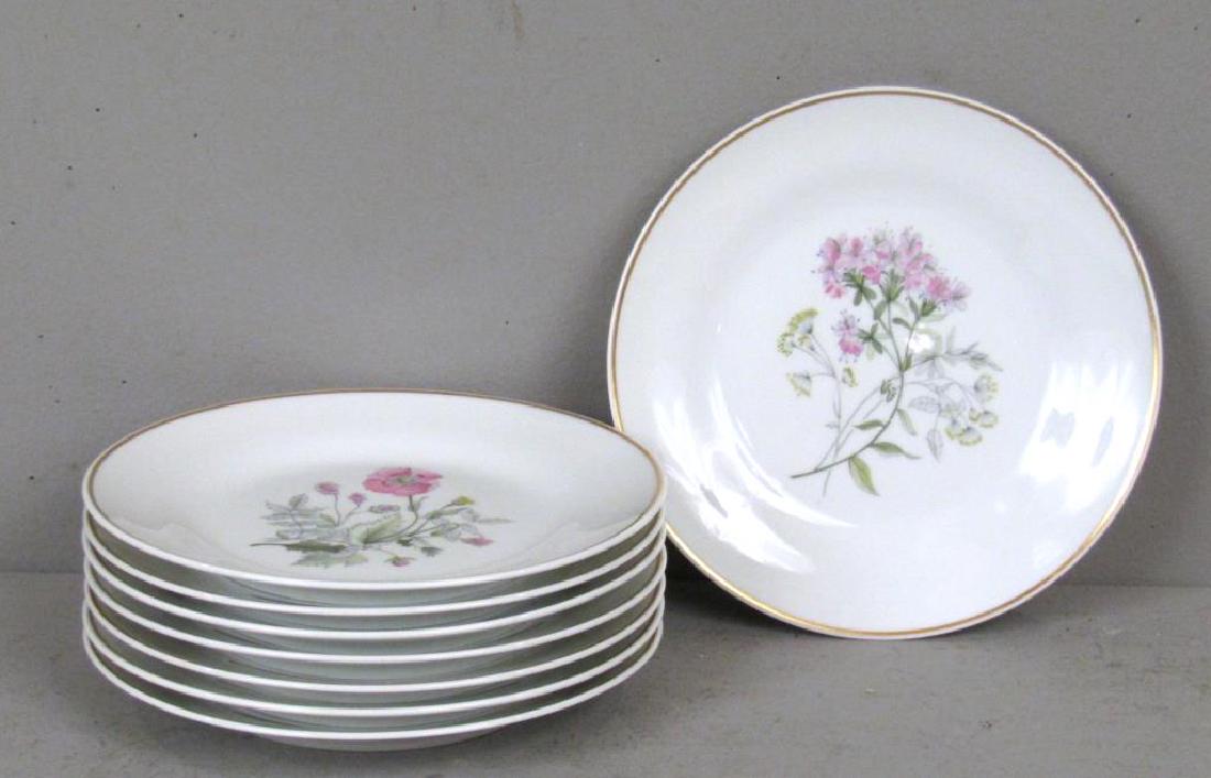 Set of 8 Richard Ginori Porcelain Plates (1 of 4)