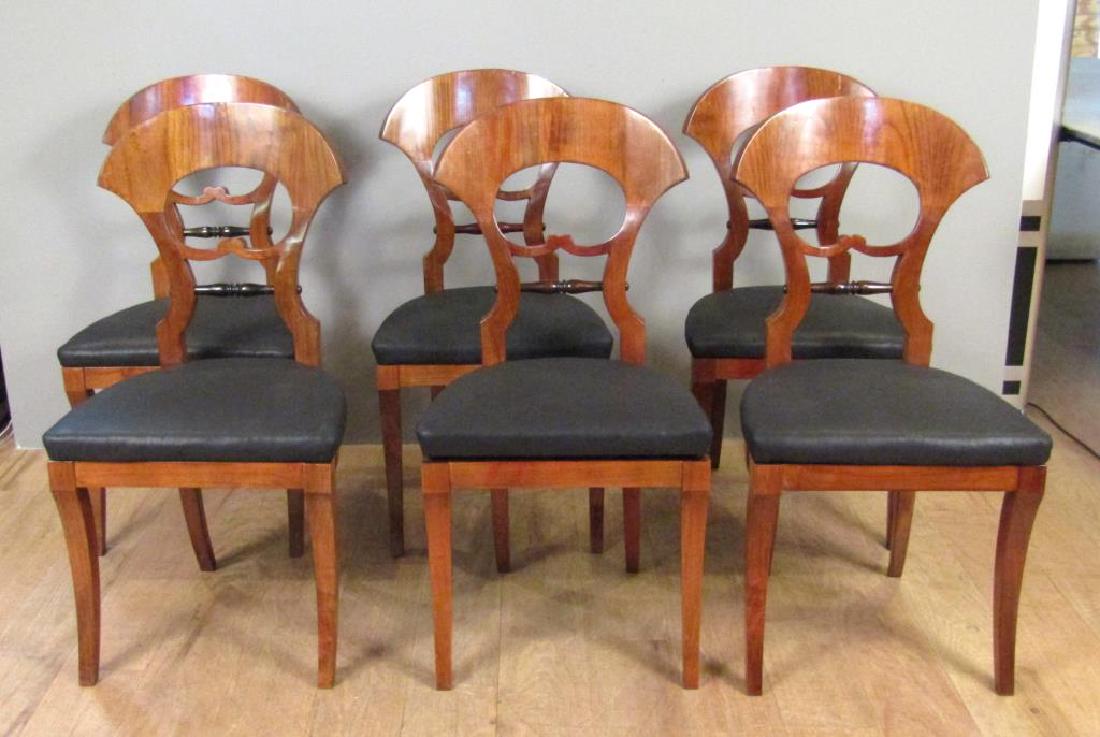 Set of 6 Biedermeier Style Side Chairs (1 of 5)