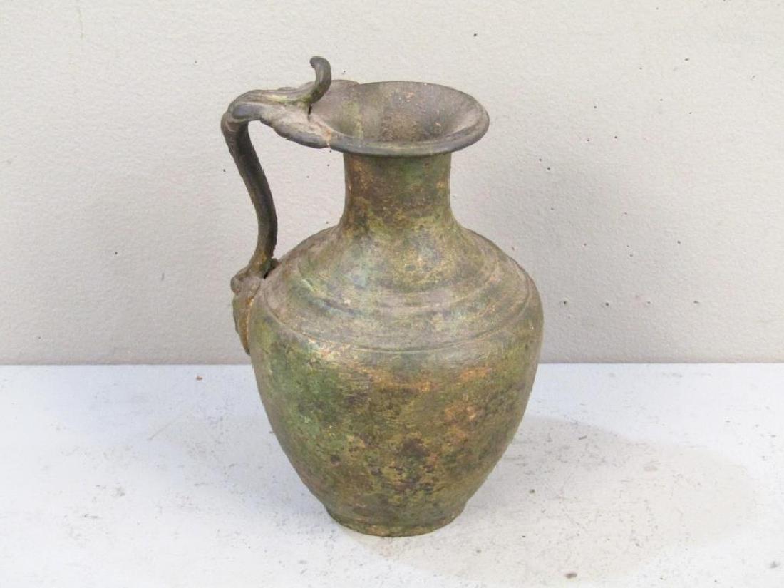 Antique Roman Style Bronze Ewer (1 of 8)
