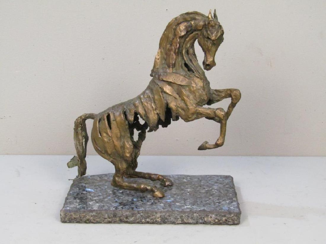 Unsigned - Drip Style Bronze Horse (1 of 5)