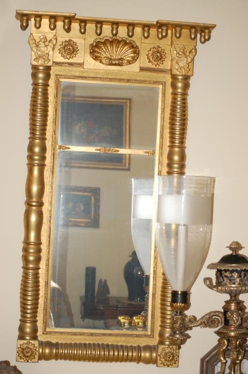 Antique Federal Gilt Mirror (1 of 7)