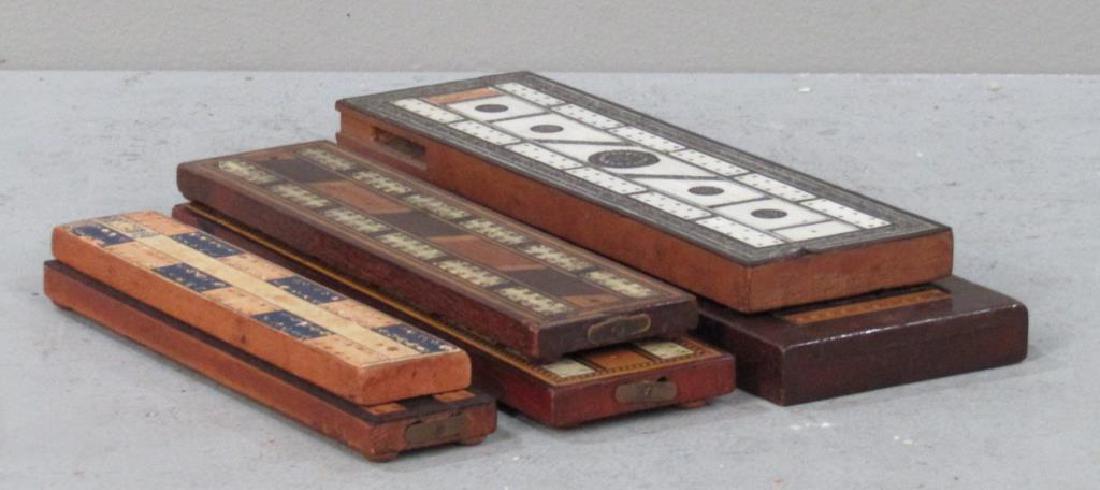 6 Vintage Wood Cribbage Boards (1 of 6)