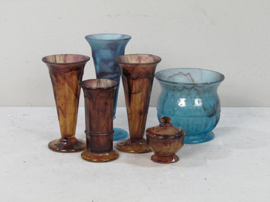 6 Davidson / Caramel Glass Articles (1 of 4)