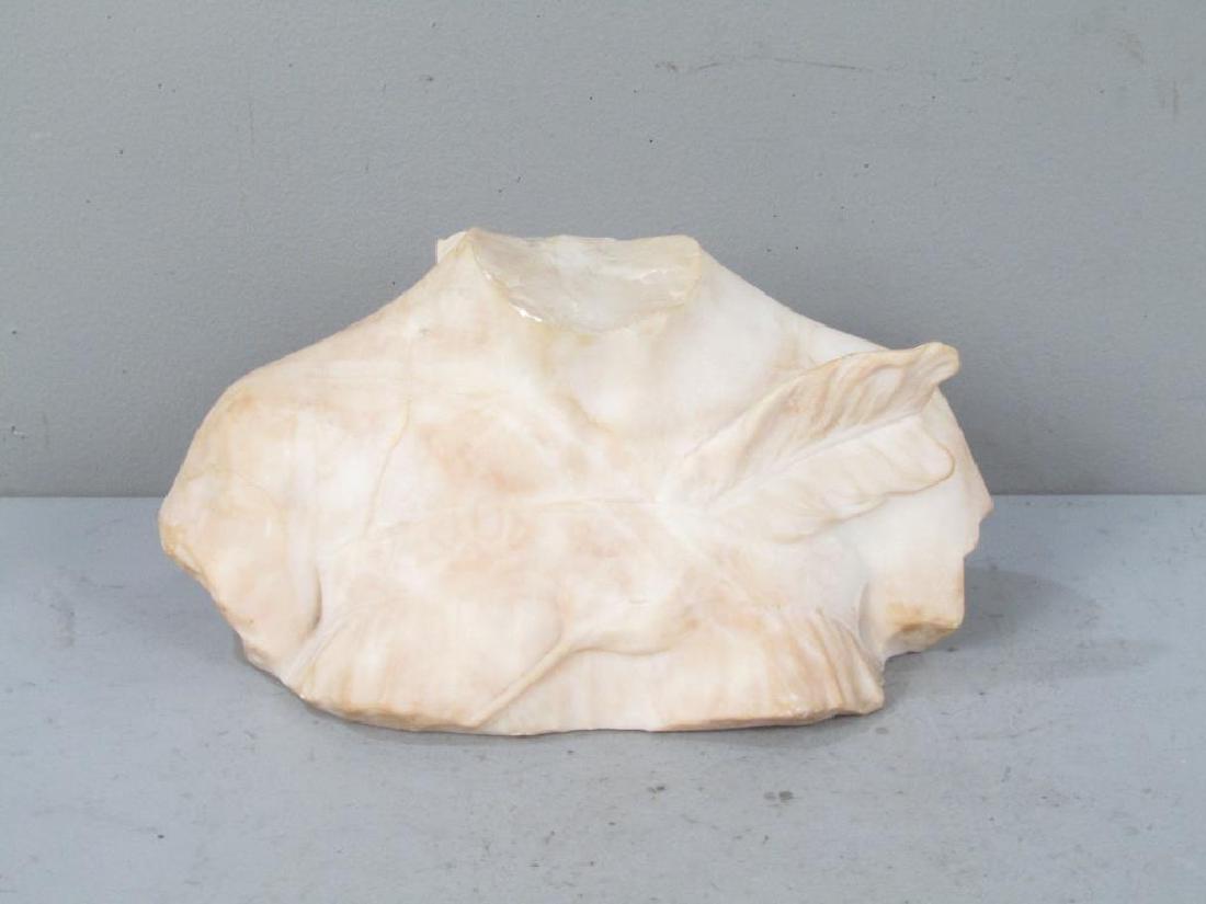 Carved Marble Headless Bust (1 of 6)