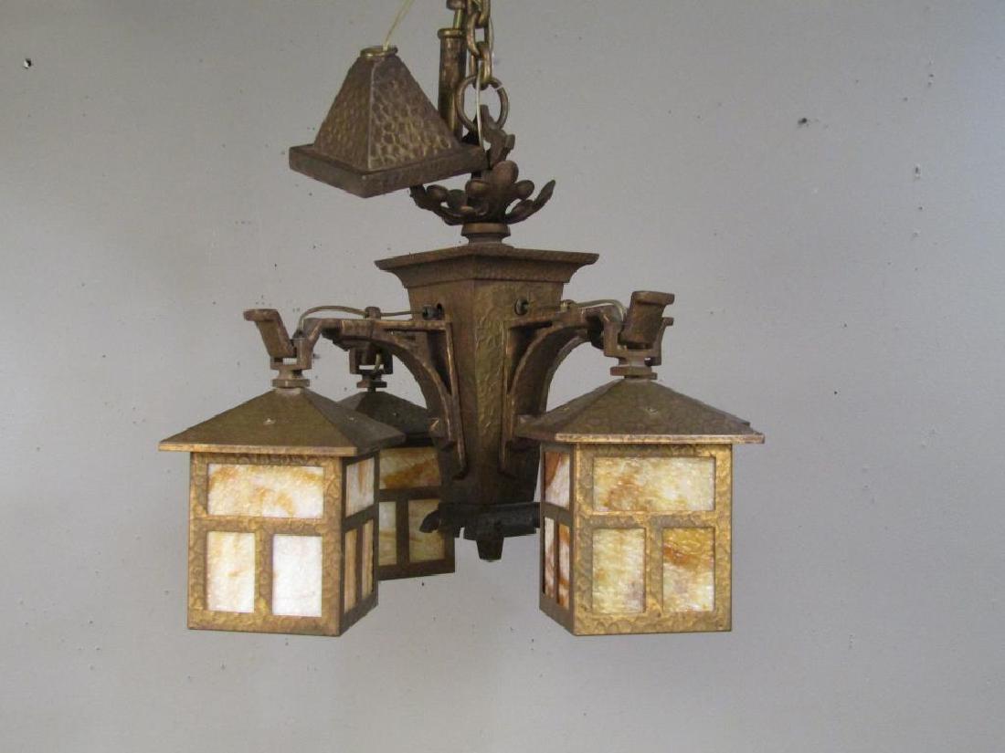 Arts and Crafts 4 Arm Fixture (1 of 4)