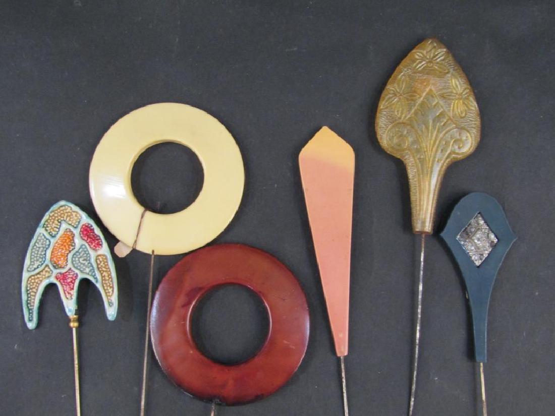 6 Assorted Hat Pins (1 of 3)