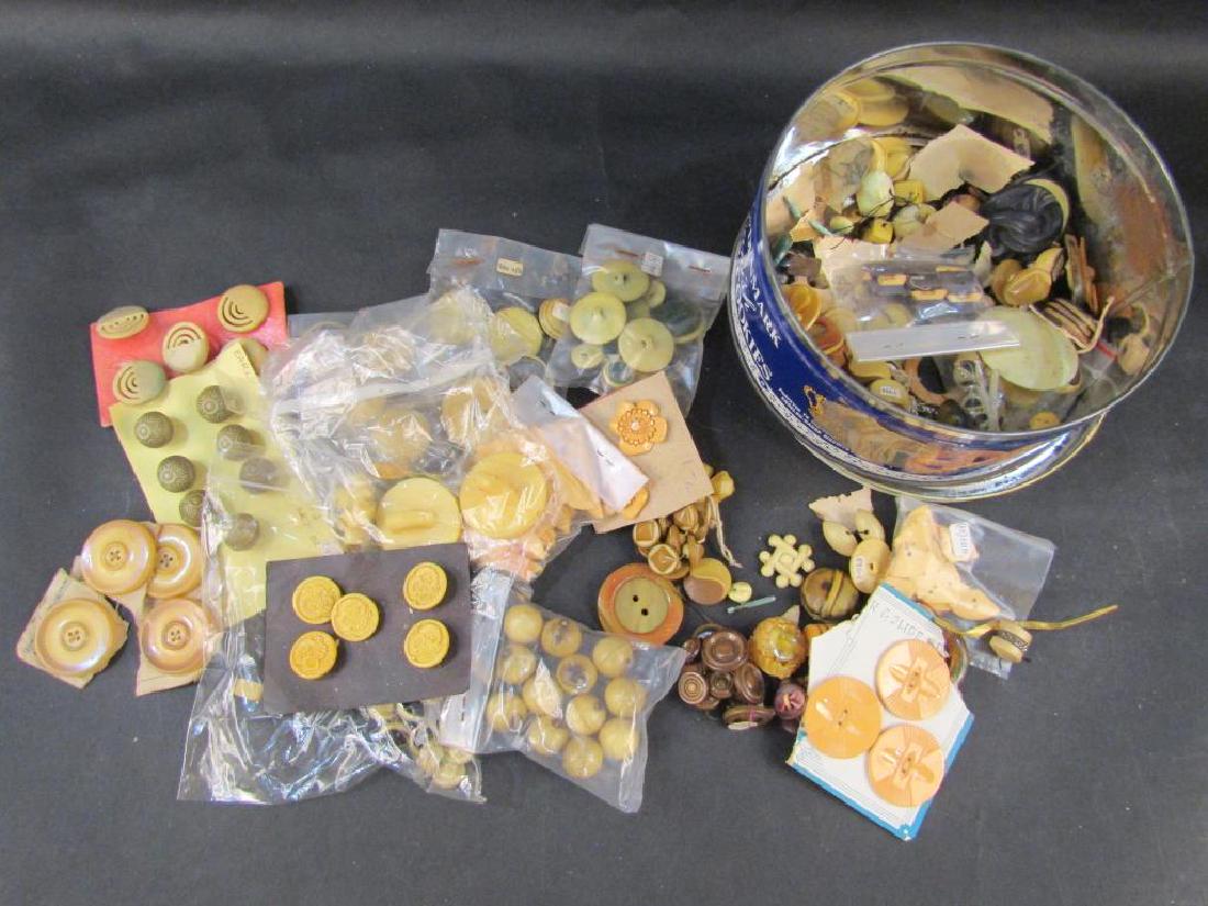 Large Collection Celluloid Buttons (1 of 4)