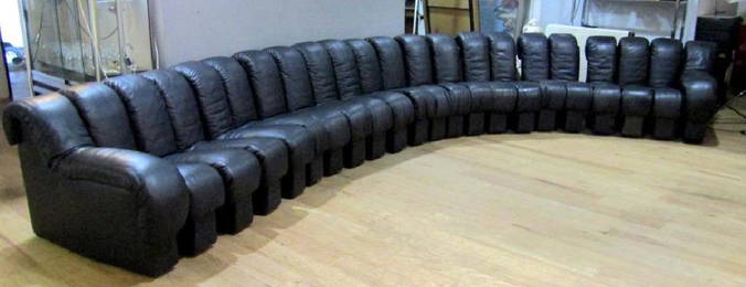 Berger, Peduzzi-Riva, Ulrich, DS 600 Organic Sofa