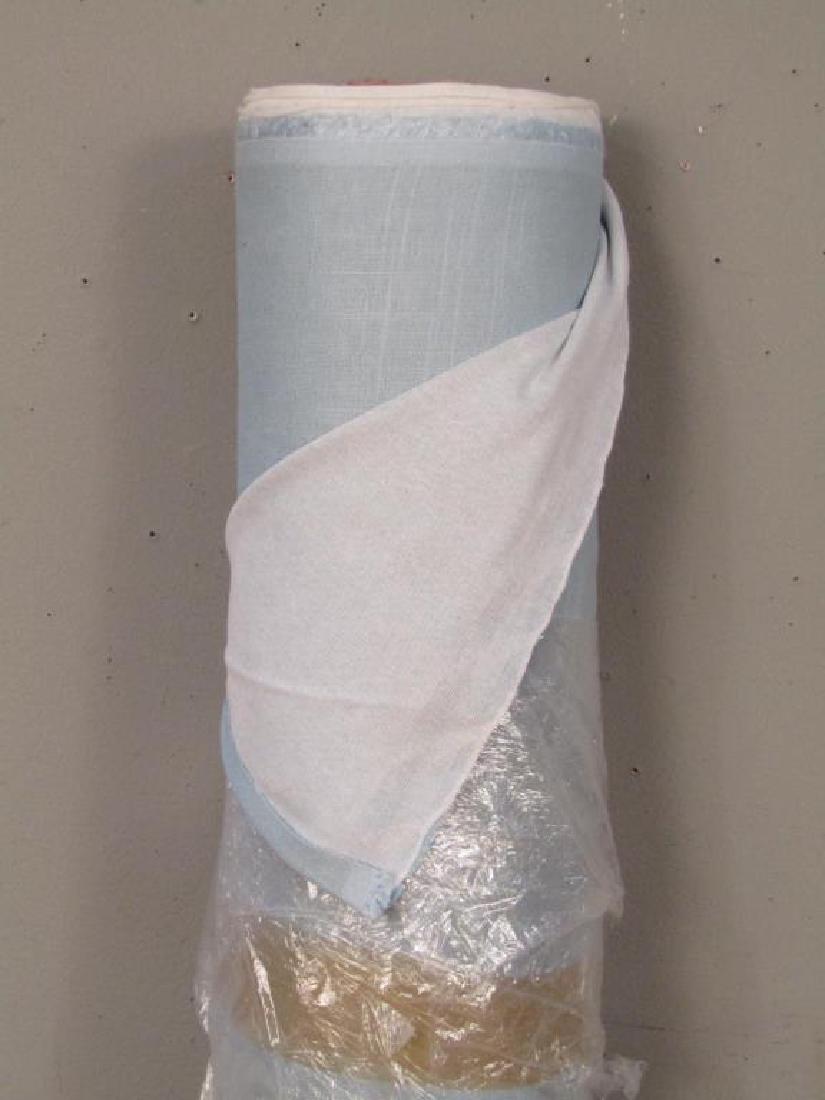 Bolt of Blue Linen Fabric (1 of 3)