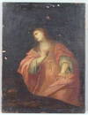 Antique Oil on Canvas of Mary Magdalene ***