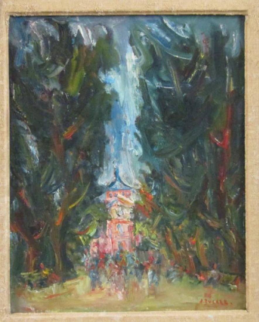 Jacques Zucker (Polish, 1900-1981) - Oil on Canvas (1 of 8)